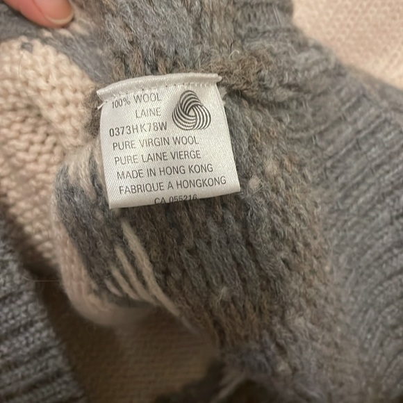 Genuine 100% Virgin Wool Winter Sweater - Picture 4 of 6